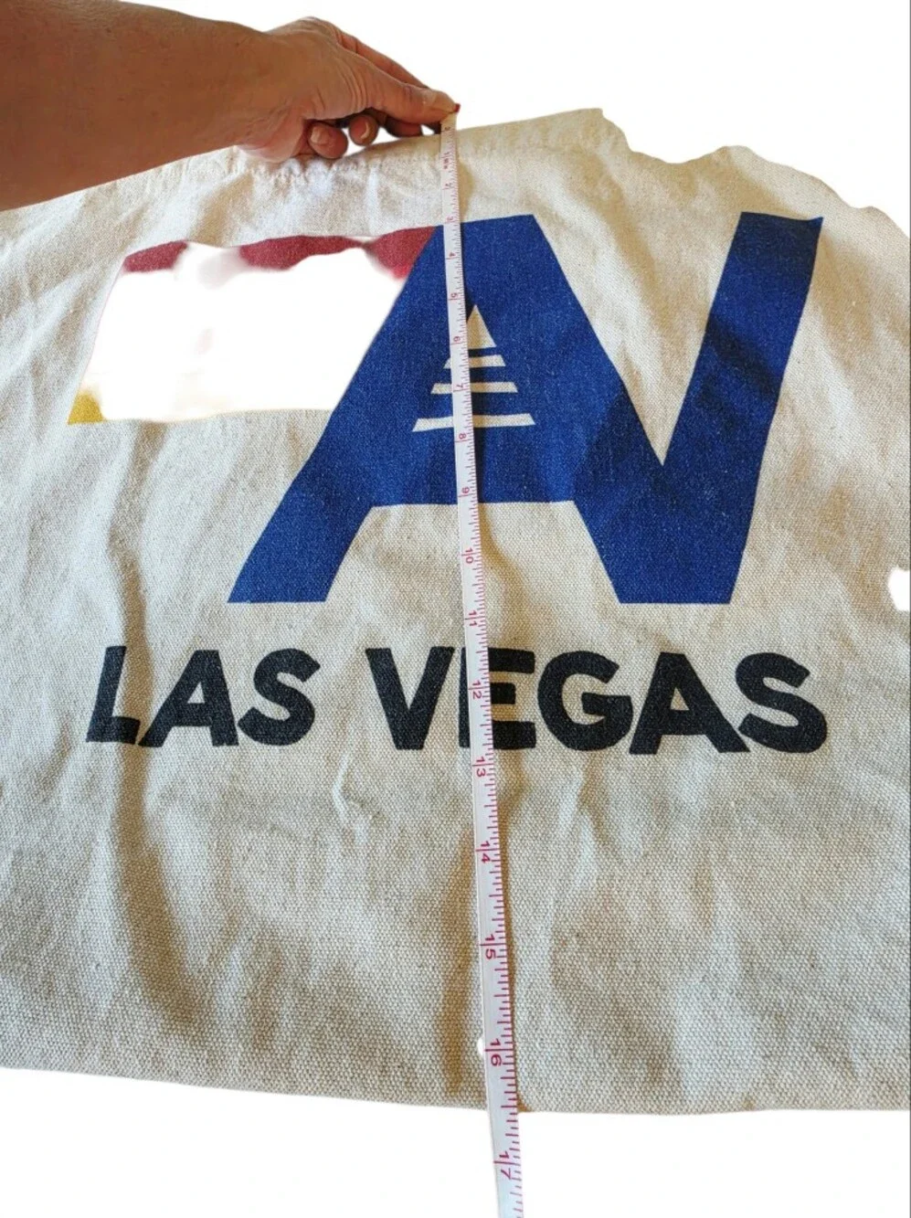 Aviator Nation Las Vegas Canvas Logo Tote Bag